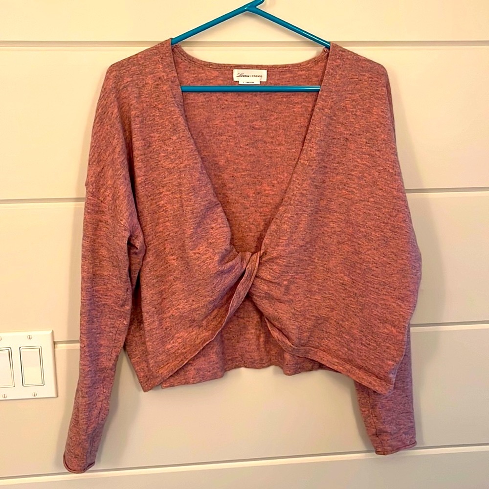 Lovers + Friends Cropped Sweater